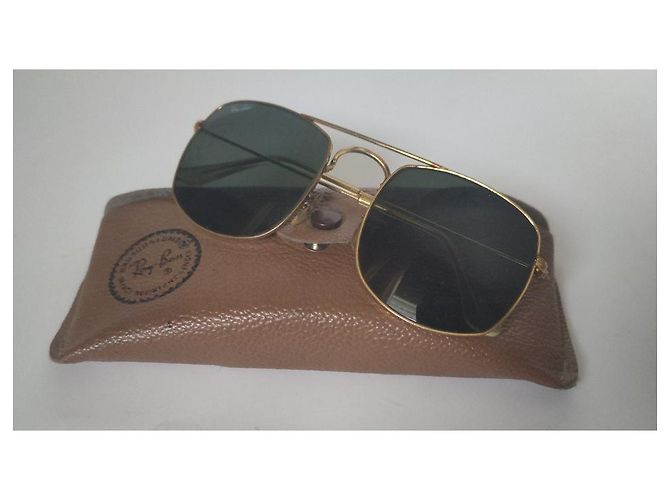 Occhiali da sole Ray-Ban RB3694 Oro Acciaio D'oro - vista 2