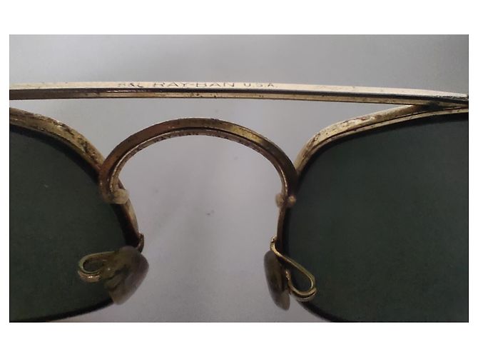 Occhiali da sole Ray-Ban RB3694 Oro Acciaio D'oro - vista 6