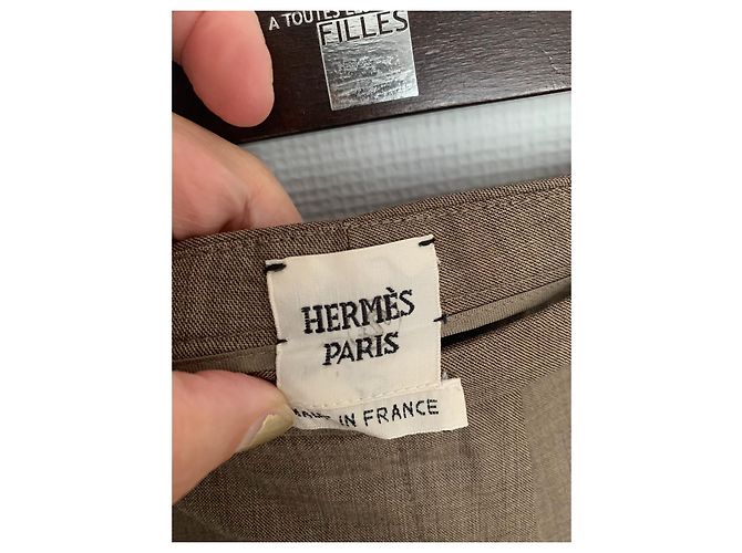 Hermès Kurze Hose Braun - Ansicht 13