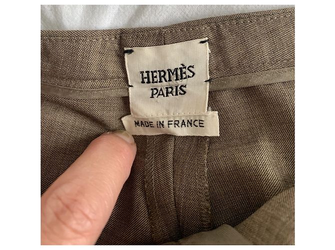Hermès Kurze Hose Braun - Ansicht 2