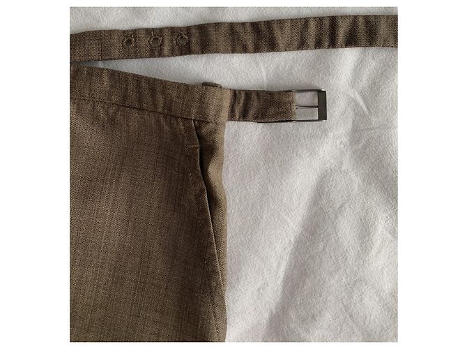 Hermès Kurze Hose Braun - Ansicht 9