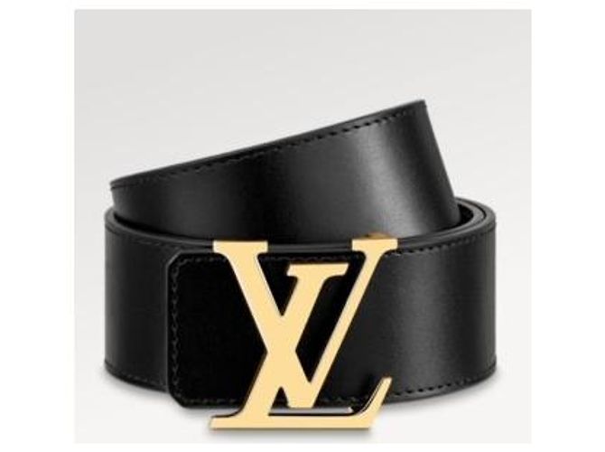 Louis Vuitton Iniciales LV 40cinturón reversible mm Negro - vista 2