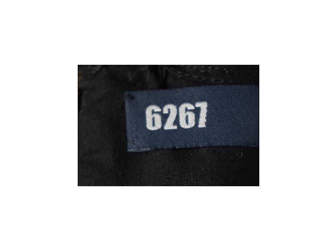 Autre Marque 6267 Mit Federn besticktes Kleid Schwarz - Ansicht 7