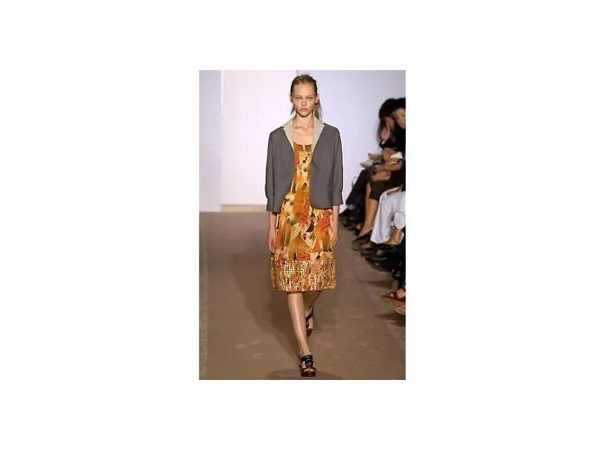 Vestido midi estampado Marni Multicolor - vista 2