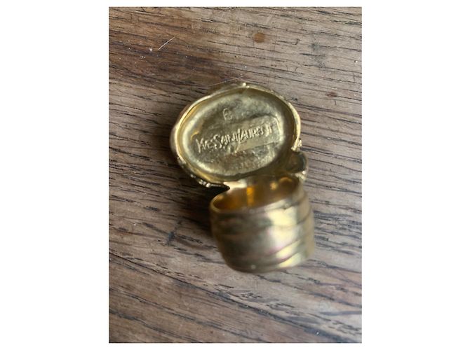 Yves Saint Laurent Artsy Ring Gold Stahl Gold hardware - Ansicht 3