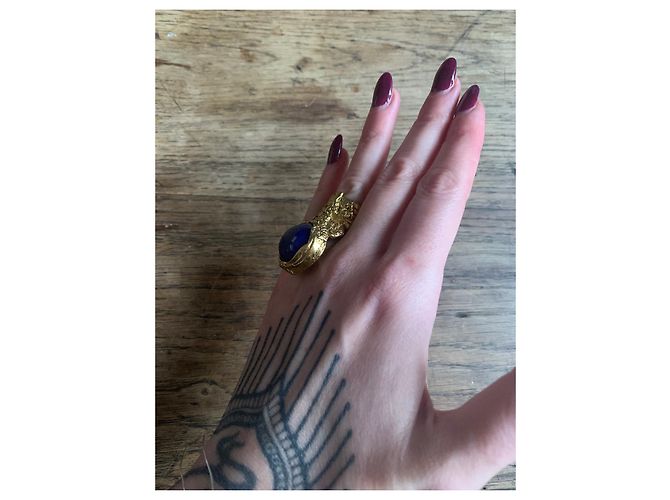 Yves Saint Laurent Artsy Ring Gold Stahl Gold hardware - Ansicht 7