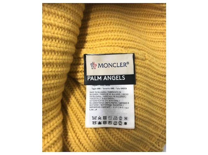 ***MONCLER (MONCLER)  8 Cappello lavorato a maglia Palm Angels Giallo - vista 3
