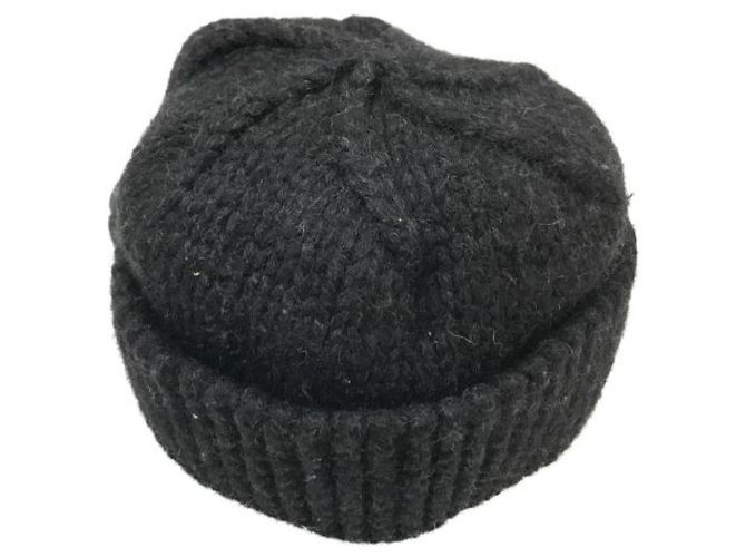 Autre Marque ***WTAPS (gefütterte Wasserhähne)  Strickmütze Schwarz - Ansicht 2