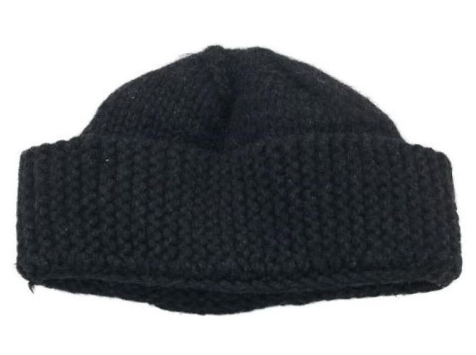 Autre Marque ***WTAPS (gefütterte Wasserhähne)  Strickmütze Schwarz - Ansicht 4