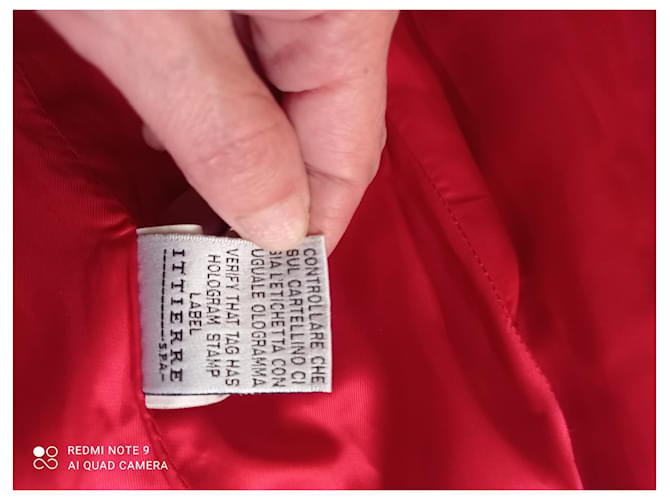 Versace Samtblazer Rot Bordeaux - Ansicht 4