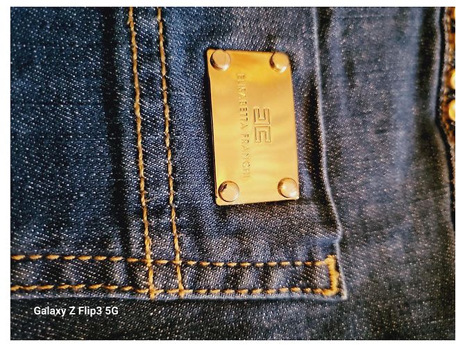 Mono vaquero Elisabetta Franchi Azul - vista 5
