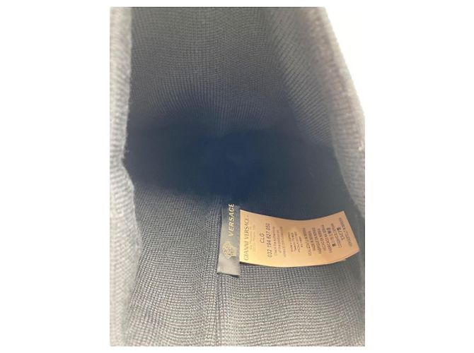 ***VERSACE (VERSACE)  Strickmütze Schwarz - Ansicht 3