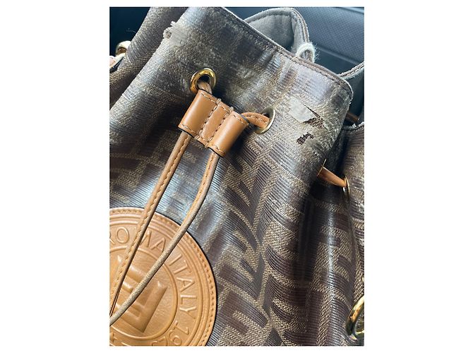 Mon Tresor Borsa Fendi Mon Trésor grande marrone - vista 11