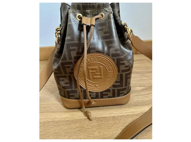 Mon Tresor Borsa Fendi Mon Trésor grande marrone - vista 2