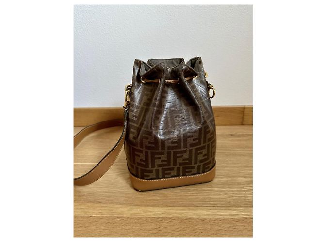 Mon Tresor Borsa Fendi Mon Trésor grande marrone - vista 4