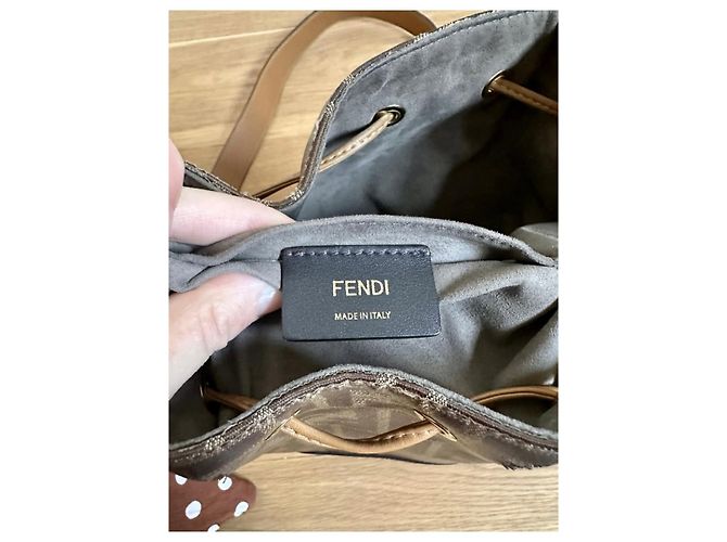 Mon Tresor Borsa Fendi Mon Trésor grande marrone - vista 6