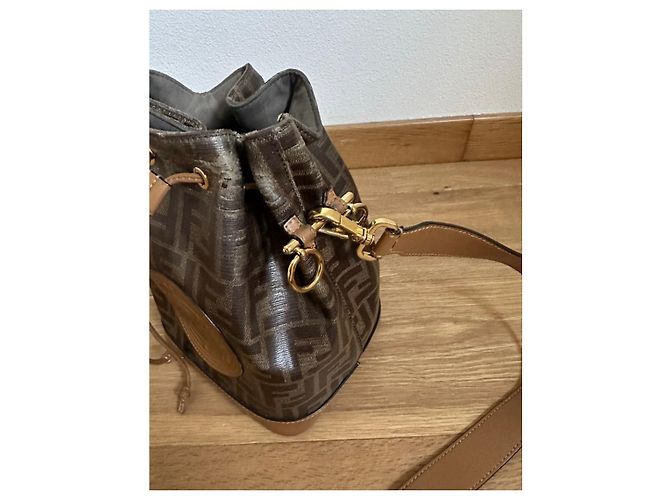 Mon Tresor Borsa Fendi Mon Trésor grande marrone - vista 7