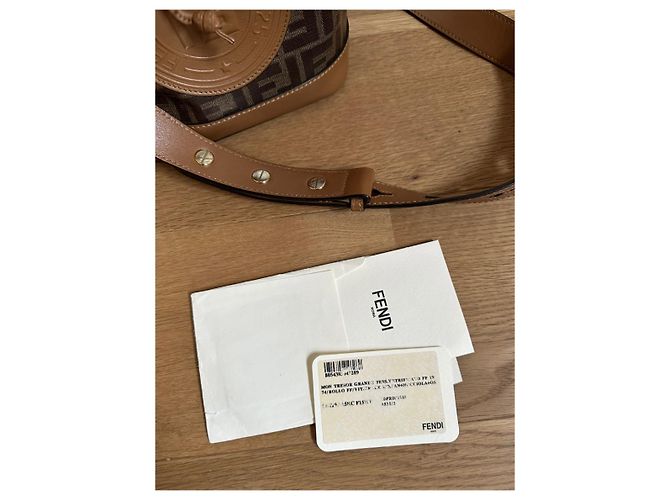 Mon Tresor Borsa Fendi Mon Trésor grande marrone - vista 9