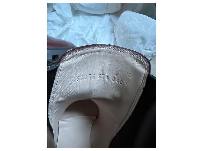 Marmont Stivaletti Gucci in pelle prugna - vista 5