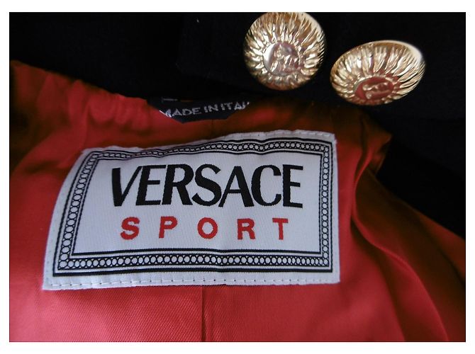 Blazer de lã de cashmere Versace - vista 7