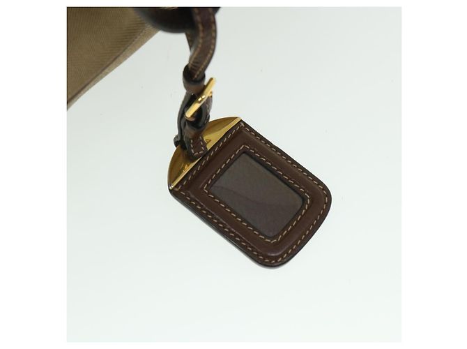 PRADA Borsa a Spalla Tela di Nylon 2modo Brown Auth bs8742 - vista 18