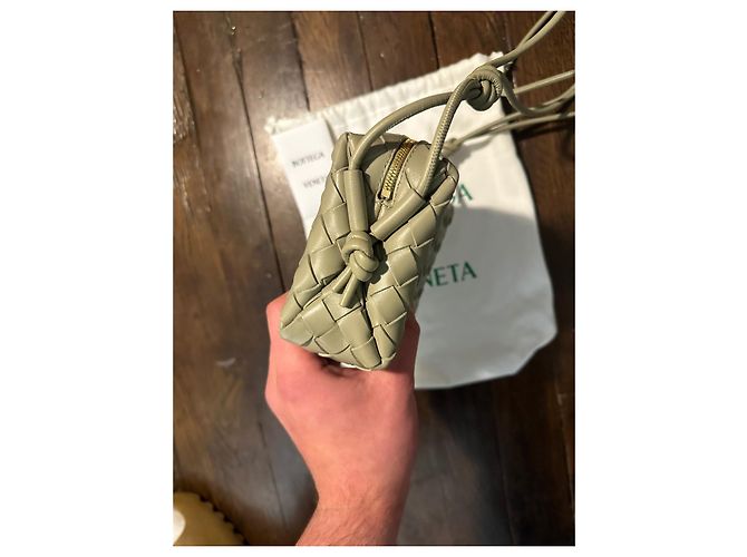 Loop Piccolo Bottega Veneta Cachi - vista 4