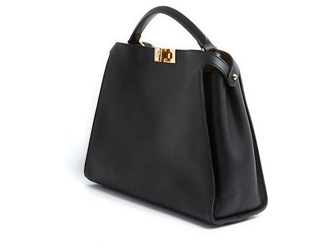 Fendi Peekaboo großes schwarzes Armband - Ansicht 2