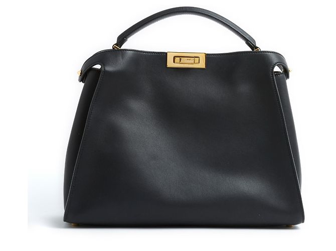 Fendi Peekaboo großes schwarzes Armband - Ansicht 4