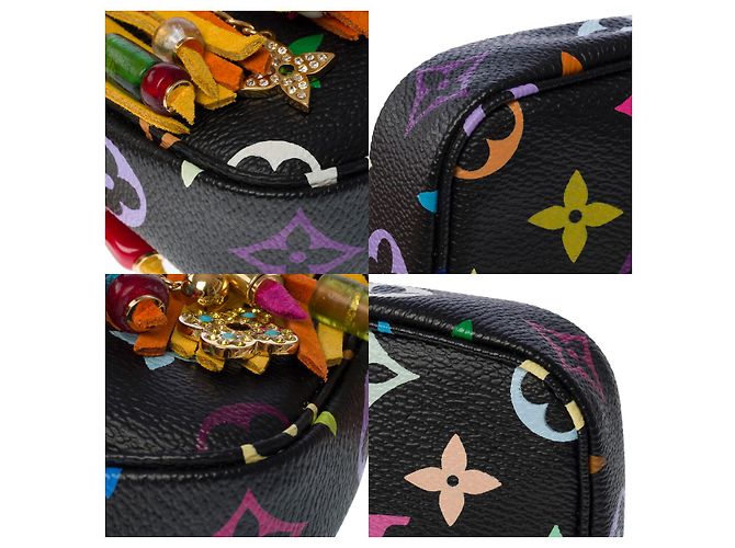 Bucket Borsa a Secchiello LOUIS VUITTON in Tela Multicolor - 101532 Multicolore - vista 14