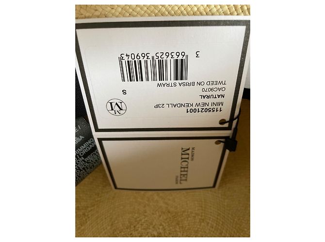 Maison Michel Kendall Strohhut Beige - Ansicht 6