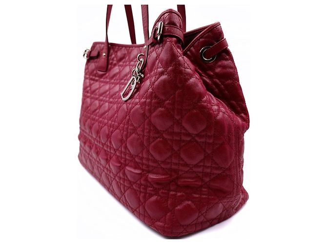 Christian Dior bolso de hombro Panarea burdeos - vista 2