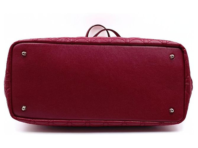 Christian Dior bolso de hombro Panarea burdeos - vista 4