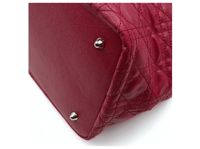Christian Dior bolso de hombro Panarea burdeos - vista 5
