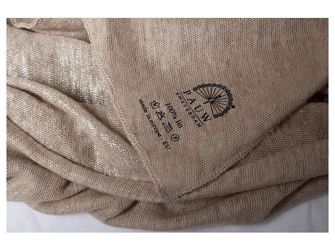 Autre Marque Pauw, Sciarpa in lino con lurex - vista 3