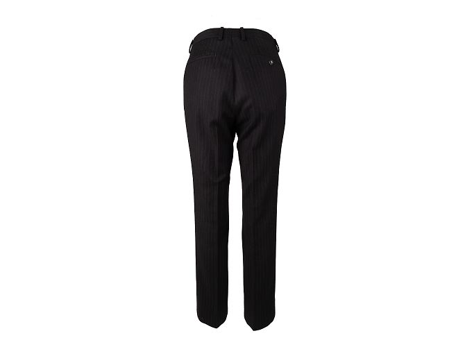 Pantaloni gessati Gucci Nero - vista 2
