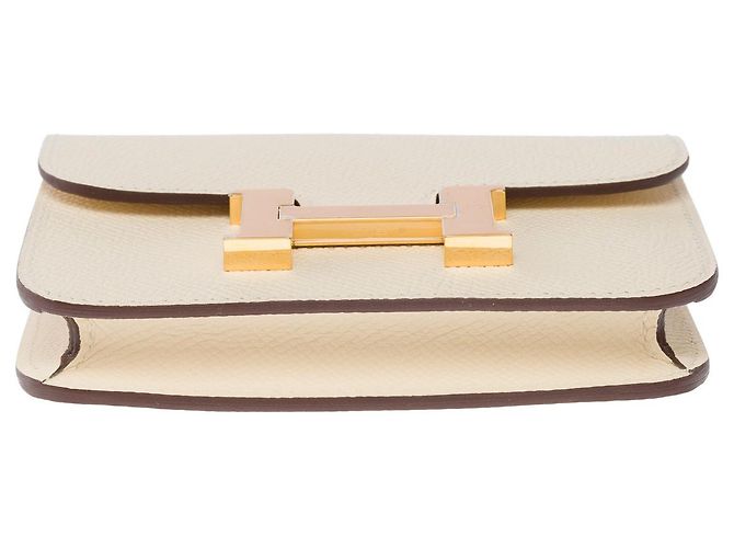 Hermès HERMES Constance Accessoire aus beigem Leder - 101530 - Ansicht 10