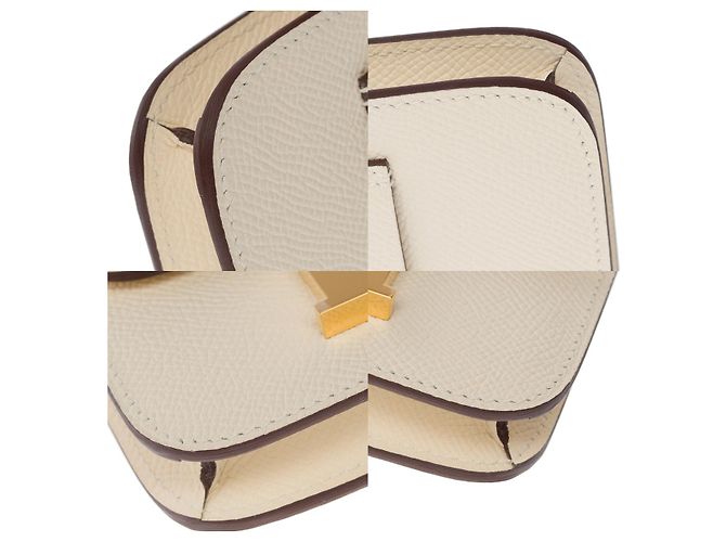 Hermès HERMES Constance Accessoire aus beigem Leder - 101530 - Ansicht 11