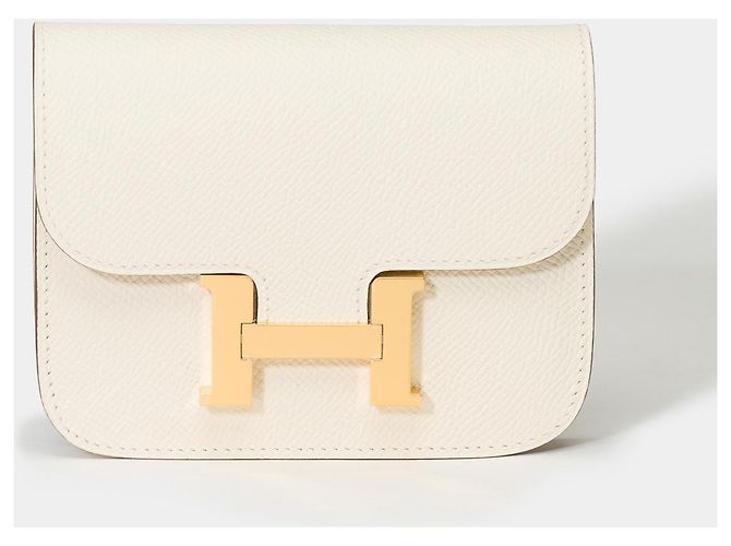 Hermès HERMES Constance Accessoire aus beigem Leder - 101530 - Ansicht 2