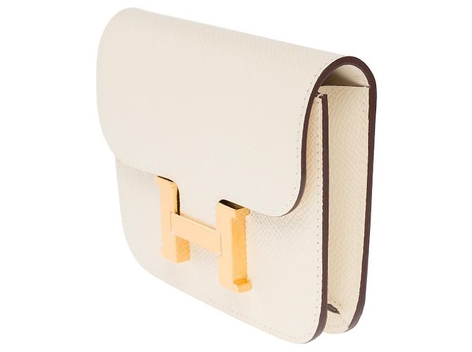 Hermès HERMES Constance Accessoire aus beigem Leder - 101530 - Ansicht 5