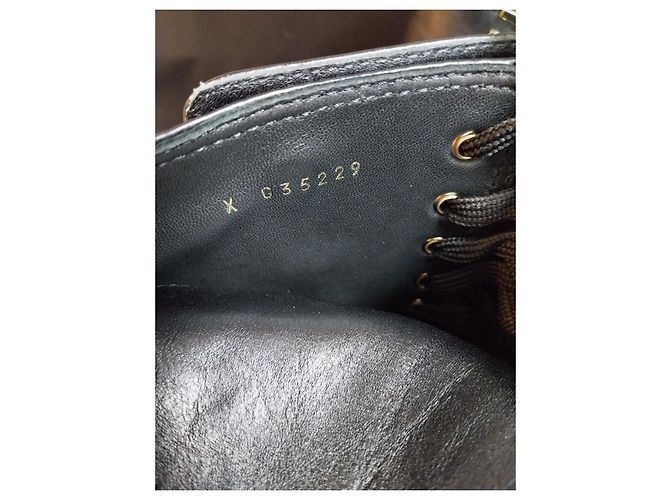 Stivaletti Chanel in pelle nera Nero - vista 2