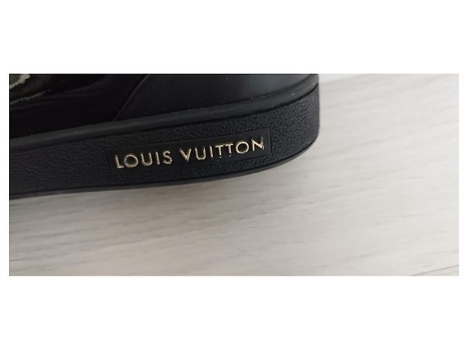 Louis Vuitton Frontrow Sneaker Lackleder Schwarz 36 - Ansicht 11