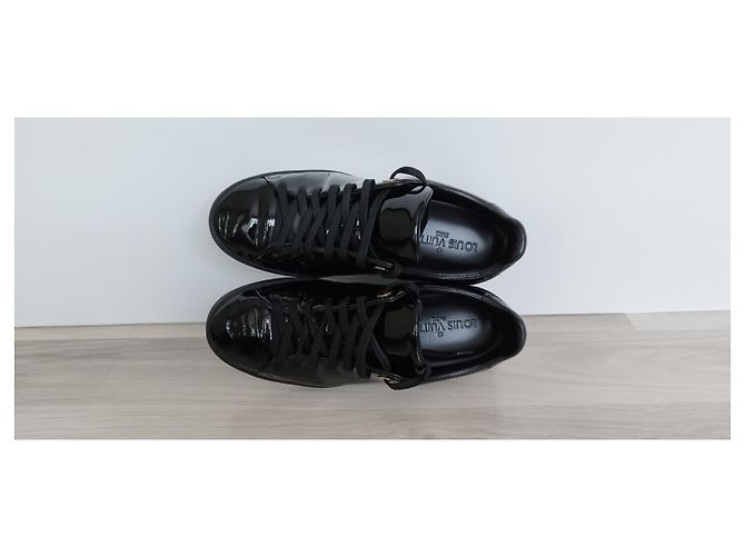 Louis Vuitton Frontrow Sneaker Lackleder Schwarz 36 - Ansicht 6