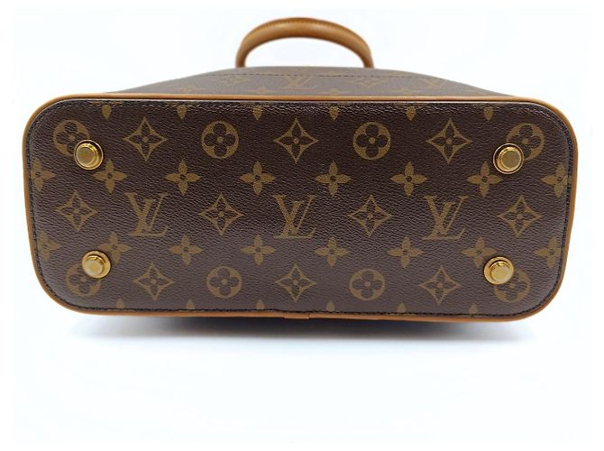 Borsa a tracolla Louis Vuitton CarryAll MM in tela monogram Marrone - vista 4