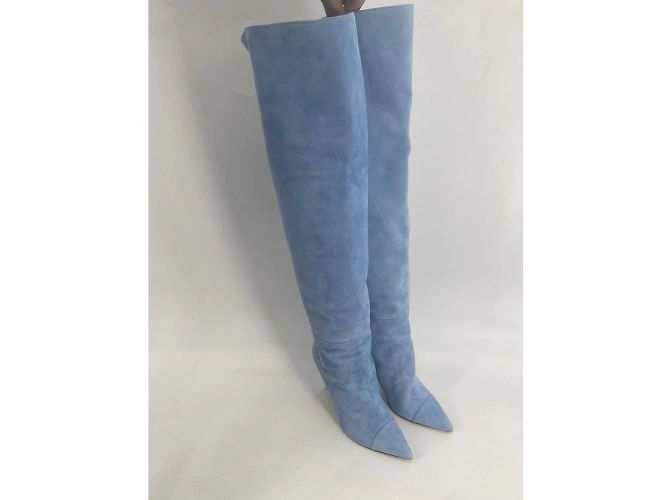 Botas Ralph & Russo T.EU 39 Ante Azul - vista 4