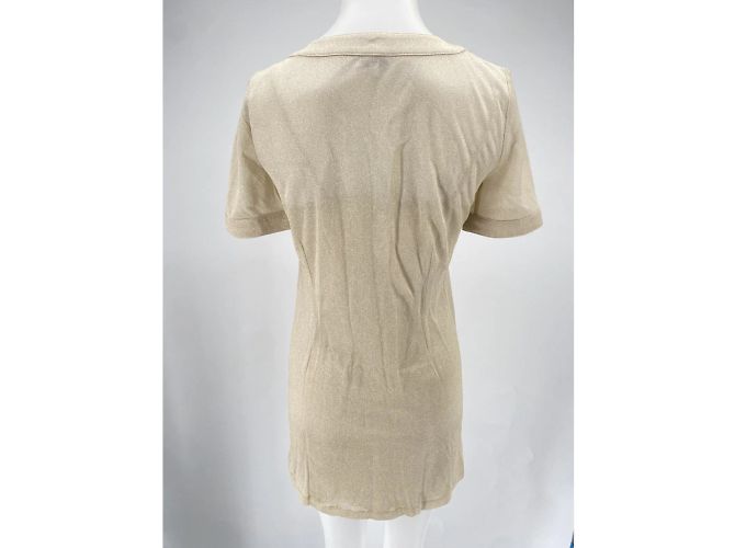 Chanel Kleid T.FR 34 Viskose Golden - Ansicht 2