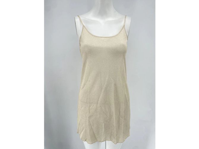 Chanel Kleid T.FR 34 Viskose Golden - Ansicht 6