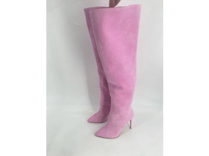 Ralph & Russo Stiefel T.EU 38 Wildleder Pink - Ansicht 2