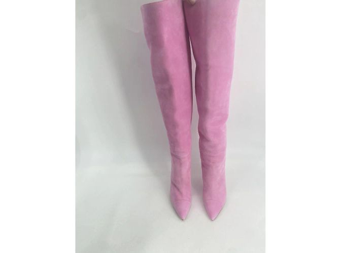 Ralph & Russo Stiefel T.EU 38 Wildleder Pink - Ansicht 3