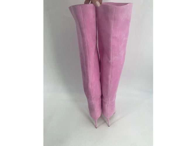 Ralph & Russo Stiefel T.EU 38 Wildleder Pink - Ansicht 5