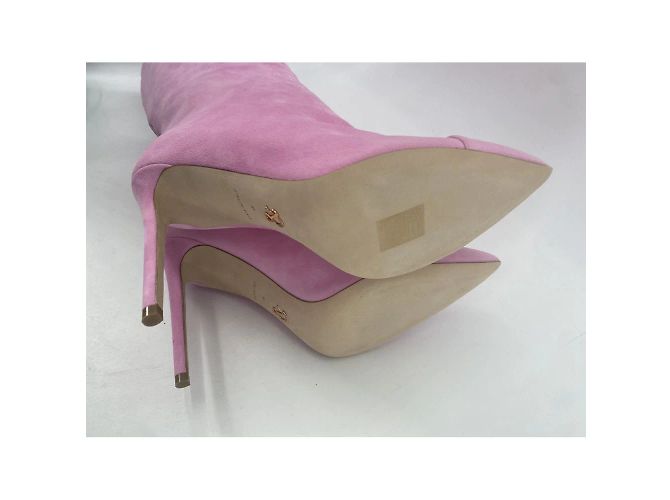 Ralph & Russo Stiefel T.EU 38 Wildleder Pink - Ansicht 7